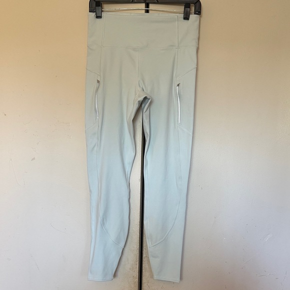 Athleta teal green Rainier Leggings - Picture 3 of 5